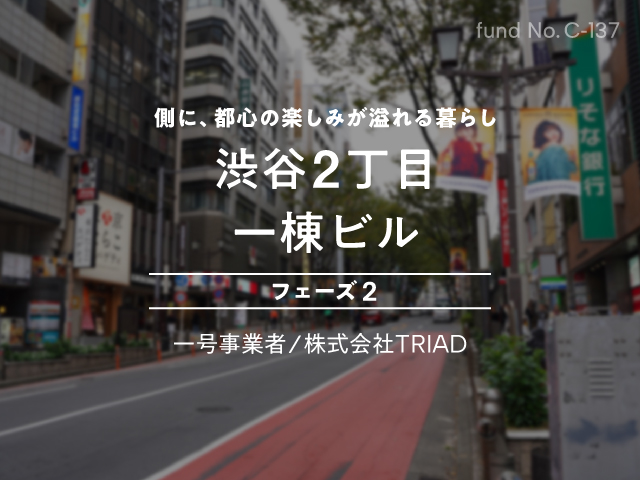 No.C-137 渋谷2丁目一棟ビル フェーズ2