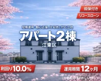 不動産担保ローンファンド#171（土地建物2棟@江東区）