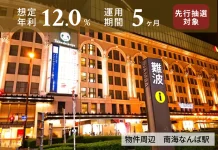 TECROWD101号ファンド「大阪市 四つ橋なんば駅前ビル phase2」